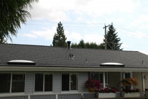 Back view of roof after K2 roofing